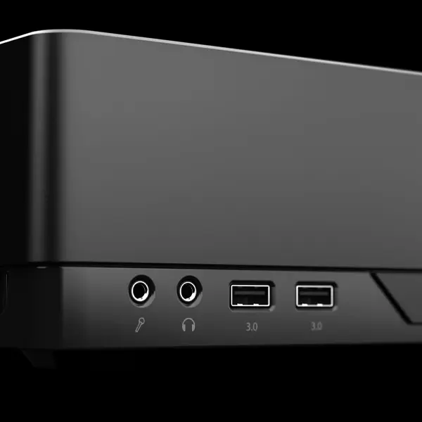 Modernit etupaneelin liit&auml;nn&auml;t: USB-C ja Audio